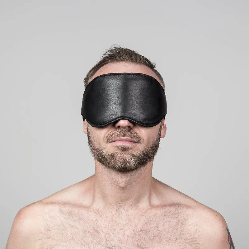 Leather Ultra Foam Blindfold