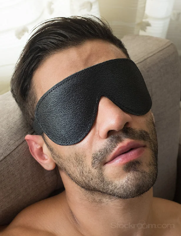 Padded Leather Blindfold