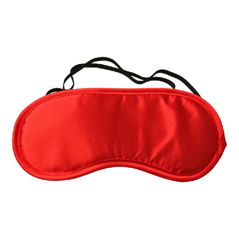 Sex & Mischief Satin Blindfold - Red