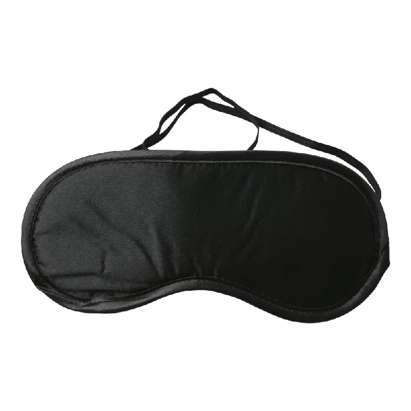 Sex & Mischief Satin Blindfold - Black