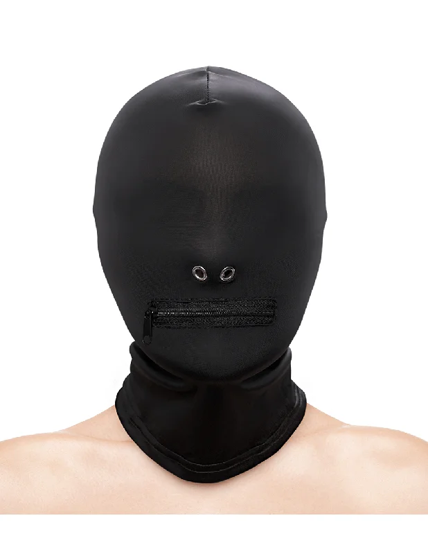 HUSTLER® Taboo Zippered Mouth Hood