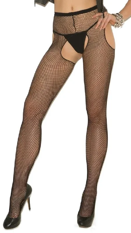 Fishnet Suspender Pantyhose