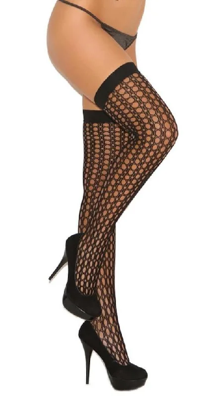 Lycra Crochet Thigh High Stockings