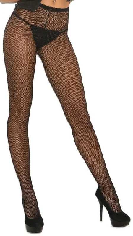 Plus Size Fishnet Pantyhose in Colors