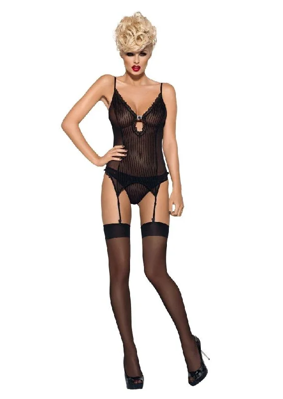 S800 Sheer Stockings Black