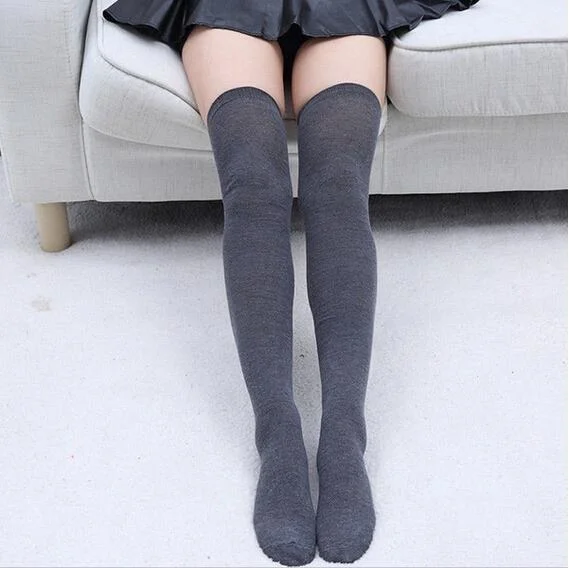 Dark Grey Stockings