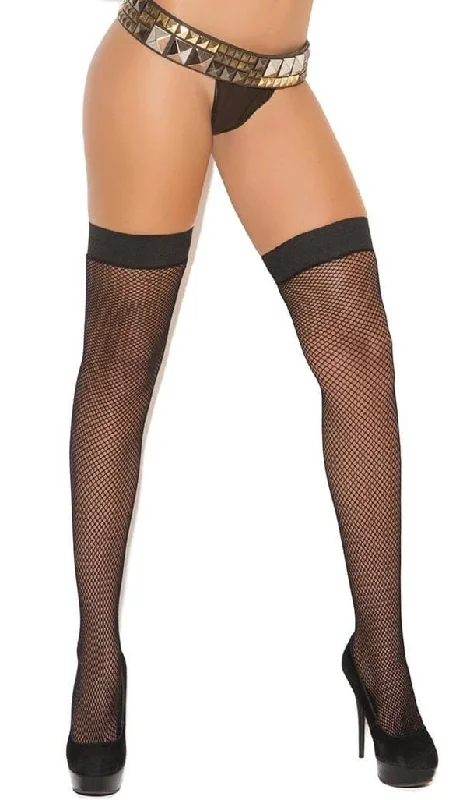 Stay Up Fishnet Thigh High Stockings