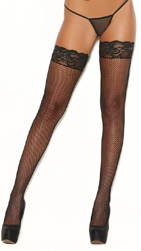 Stay Up Fishnet Thigh Highs Stockings